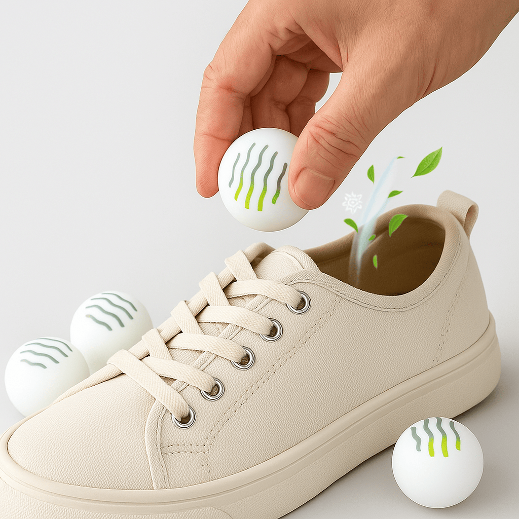 6 Sfere Deodoranti per Scarpe – Profumo Gelsomino, 30 Giorni per Sfera | Alessio